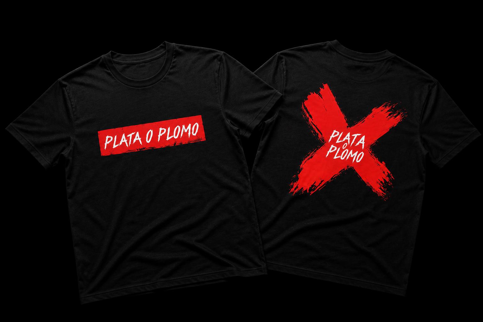 Imagen de Camiseta X negra