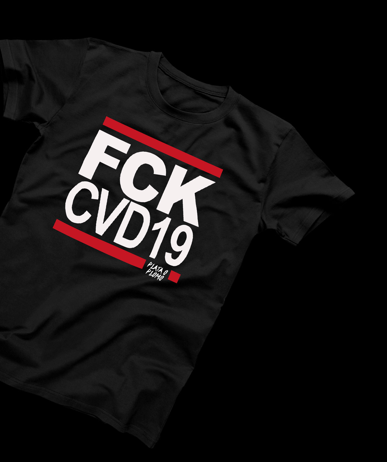 Image ofSolidarity t-shirt FCK CVD19